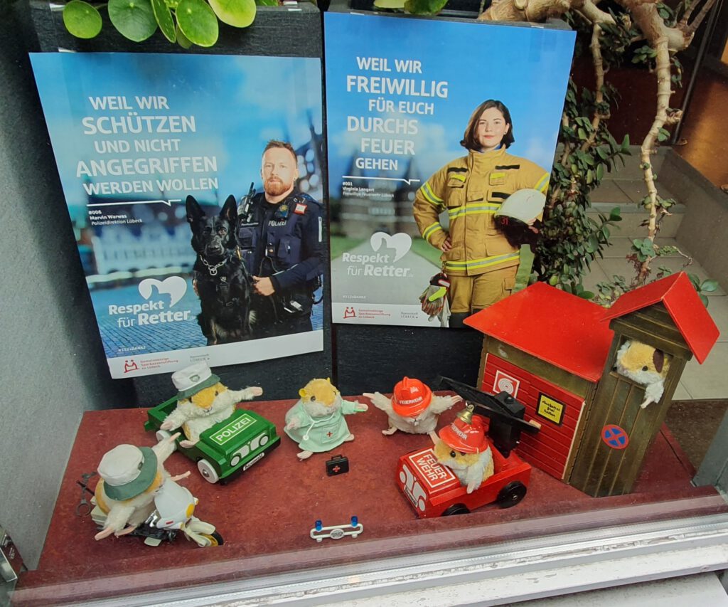 Respekt für Retter